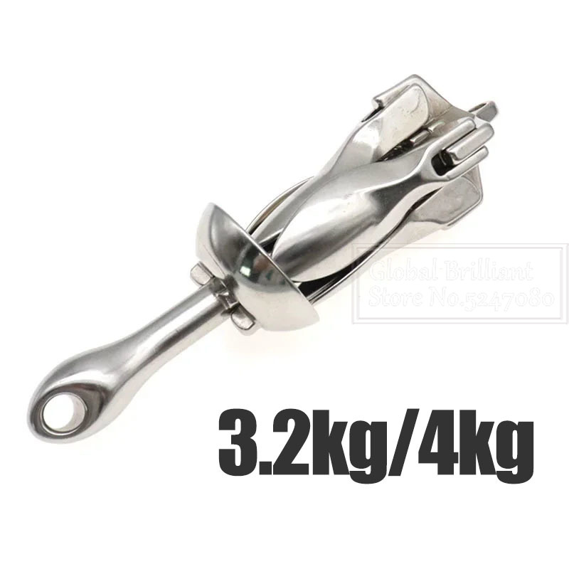 3.2KG/4KG Boat Stainless Steel - Fishing Kayak Anchor review and price