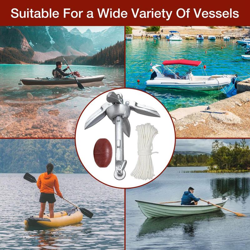 Canoe Anchoring Boat Anchoring - Fishing Kayak Anchor review and price